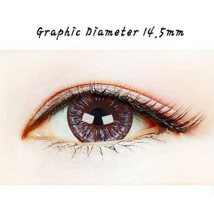 Close-up-Image-of-an-eye-wearing-Ellen-Panda-Grey-4Color-2pcs-6-Months-Colored-Contacts