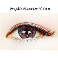 Close-up-Image-of-an-eye-wearing-Ellen-Panda-Grey-4Color-2pcs-6-Months-Colored-Contacts