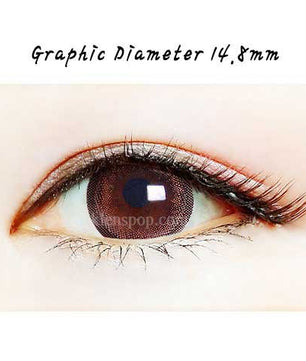 Close-up-Image-of-an-eye-wearing-Eo-Brown-2pcs-6-Months-Colored-Contacts