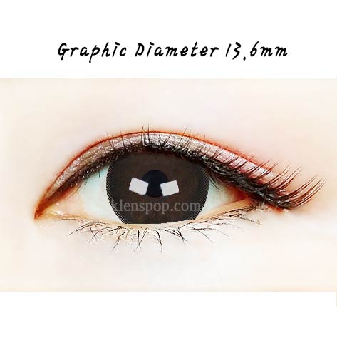 Julia Black (2Pcs) 6 Months Colored Contacts