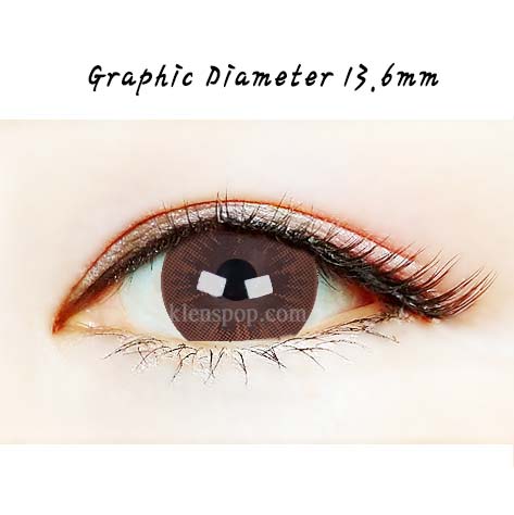 Julia Brown (2Pcs) 6 Months Colored Contacts