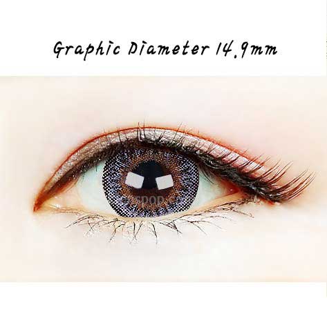 Close-up-Image-of-an-eye-wearing-Keizen-Grey-2pcs-6-Months-Colored-Contacts
