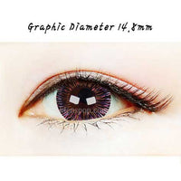 Close-up-Image-of-an-eye-wearing-Rf-4-Pink-2pcs-6-Months-Colored-Contacts