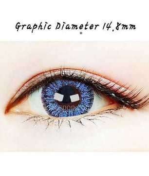 Close-up-Image-of-an-eye-wearing-Sm-Blue-2pcs-6-Months-Colored-Contacts