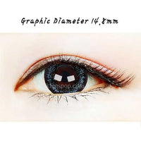 Close-up-Image-of-an-eye-wearing-Ta64-Grey-2pcs-6-Months-Colored-Contacts