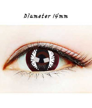 Close-up-Image-of-eye-053-Brown-Snake-Halloween-Contact-Lenses