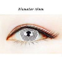 Close-up-Image-of-eye-111-Blind-White-Halloween-Contact-Lenses