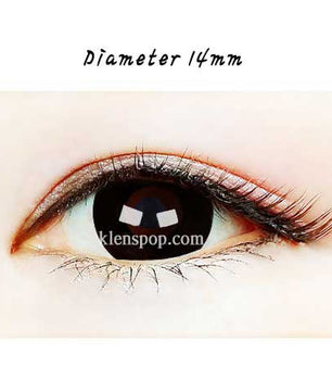 Close-up-Image-of-eye-Arte-Black-2pcs-Halloween-Contact-Lenses