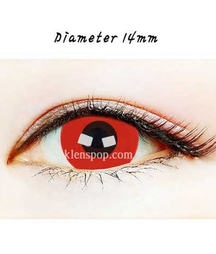 Close-up-Image-of-eye-Arte-Red-2pcs-Halloween-Contact-Lenses