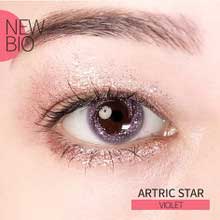 Close-up-Image-of-eye-Artric-Star-Violet-2pcs-Monthly-Colored-Contacts