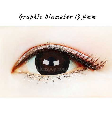 Close-up-Image-of-eye-Aryan-Black-B11-2pcs-6-Months-Colored-Contacts