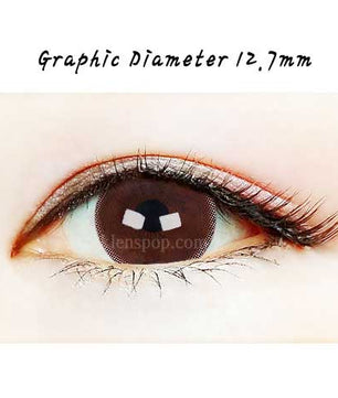 Close-up-Image-of-eye-Bio-Moisture-Circle-Choco-42Pcs-Daily-Colored-Contacts