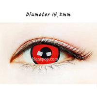 Close-up-Image-of-eye-CP-S6-Red-Halloween-Contact-Lenses