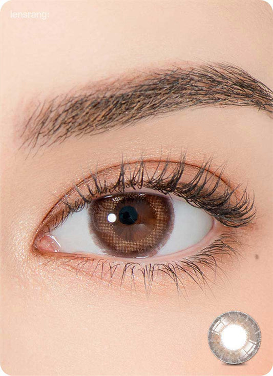 Close-up-Image-of-eye-Celinay-Choco-2pcs-Monthly-Colored-Contacts