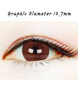 Close-up-Image-of-eye-Clalen-Iris-Alicia-Brown-2pcs-Trial-Lens-Daily-Colored-Contacts