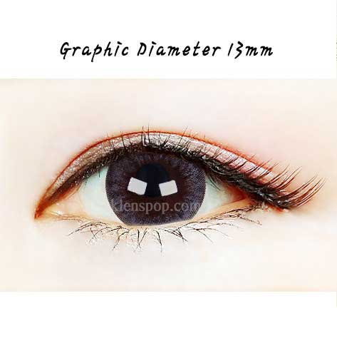 Close-up-Image-of-eye-Clanlen-Iris-Suzy-Grey-30pcs-Daily-Colored-Contacts