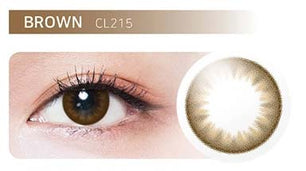 Clear Color 1-Day Some Brown (30Pcs) Colored Contacts