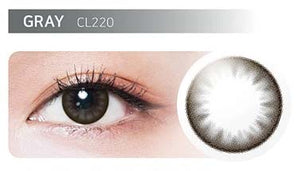 Clear Color 1-Day Some Grey (30Pcs) Colored Contacts