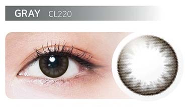 Clear Color 1-Day Some Grey (30Pcs) Colored Contacts