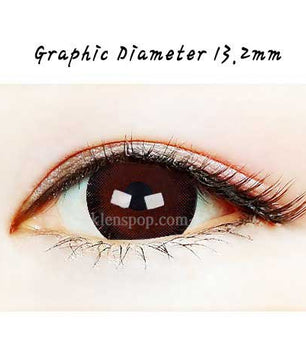 Close-up-Image-of-eye-Clear-Color-Cl-001-Black-2pcs-6-Months-Colored-Contacts