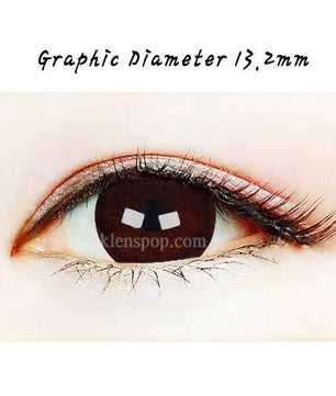 Close-up-Image-of-eye-Clear-Color-Cl-002-Brown-2pcs-6-Months-Colored-Contacts