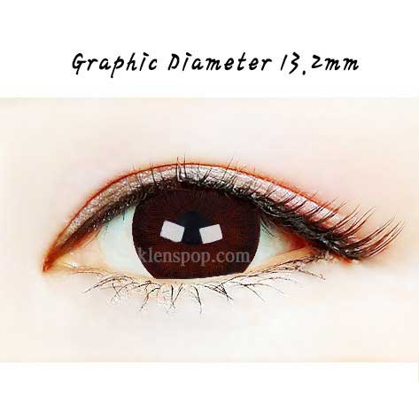 Close-up-Image-of-eye-Clear-Color-Cl-002-Brown-2pcs-6-Months-Colored-Contacts