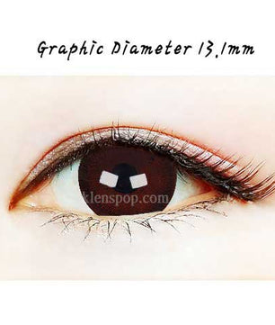 Close-up-Image-of-eye-Clear-Color-Cl-008-Brown-2pcs-6-Months-Colored-Contacts