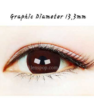 Close-up-Image-of-eye-Clear-Color-Cl-101-Brown-2pcs-6-Months-Colored-Contacts