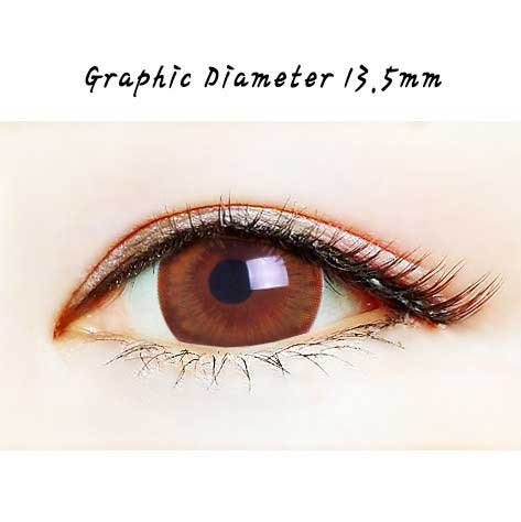 Close-up-Image-of-eye-Dandy-Brown-2pcs-6-Months-Colored-Contacts