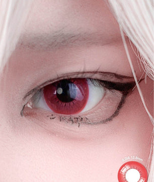 Ditto Red (2pcs) Monthly MPC Lens Colored Contacts