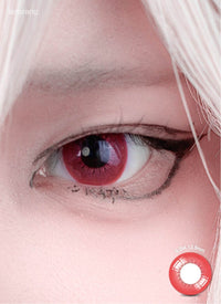 Ditto Red (2pcs) Monthly MPC Lens Colored Contacts