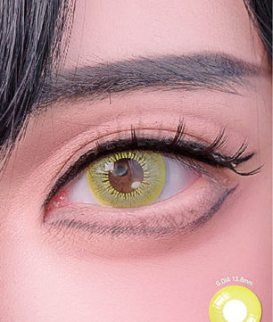 Ditto Yellow (2pcs) Monthly MPC Lens Colored Contacts