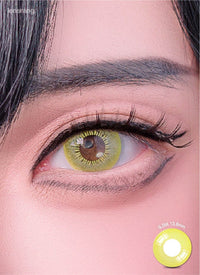Ditto Yellow (2pcs) Monthly MPC Lens Colored Contacts