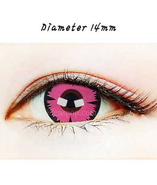 Close-up-Image-of-eye-F-09-Pink-Moonlight-Halloween-Contact-Lenses