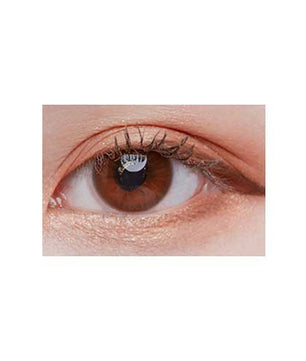 Close-up-Image-of-eye-First-Reve-Choco-C2-2Pcs-Monthly-Colored-Contacts