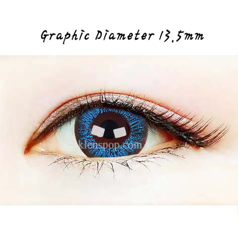 Close-up-Image-of-eye-Glam-Madonna-Blue-2pcs-6Months-Colored-Contacts