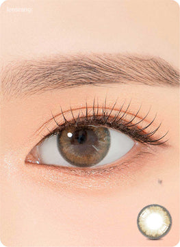 Close-up-Image-of-eye-Hello-Brown-2pcs-Monthly-Colored-Contacts