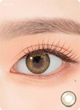 Close-up-Image-of-eye-Iwwitch-Brown-2pcs-Monthly-Colored-Contacts