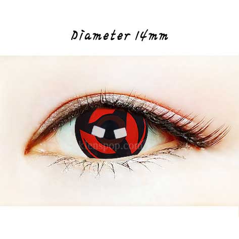 Close-up-Image-of-eye-Kakashi-1-N-06-Halloween-Contact-Lenses