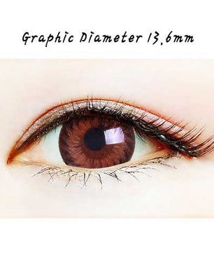 Close-up-Image-of-eye-Leopard-Brown-2pcs-6-Months-Colored-Contacts