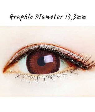 Close-up-Image-of-eye-Magic-Eye-2Tone-Brown-2pcs-6-Months-Colored-Contacts