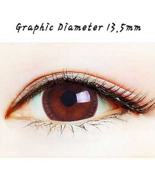 Close-up-Image-of-eye-Magic-Eye-Cacao-2pcs-6-Months-Colored-Contacts