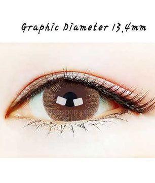 Close-up-Image-of-eye-Natural-Khaki-Brown-2pcs-6-Months-Colored-Contacts