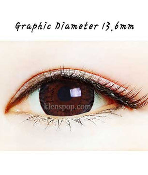 Close-up-Image-of-eye-Natural-Two-Color-Brown-2pcs-6-Months-Colored-Contacts