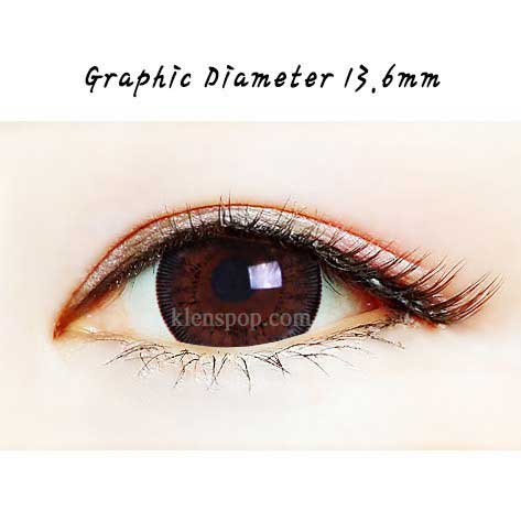 Close-up-Image-of-eye-Natural-Two-Color-Brown-2pcs-6-Months-Colored-Contacts
