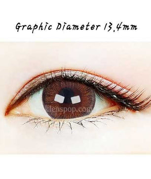 Close-up-Image-of-eye-Neo-Cosmo-3Tone-Brown-2Pcs-6Months-Hyperopia-Colored-Contacts