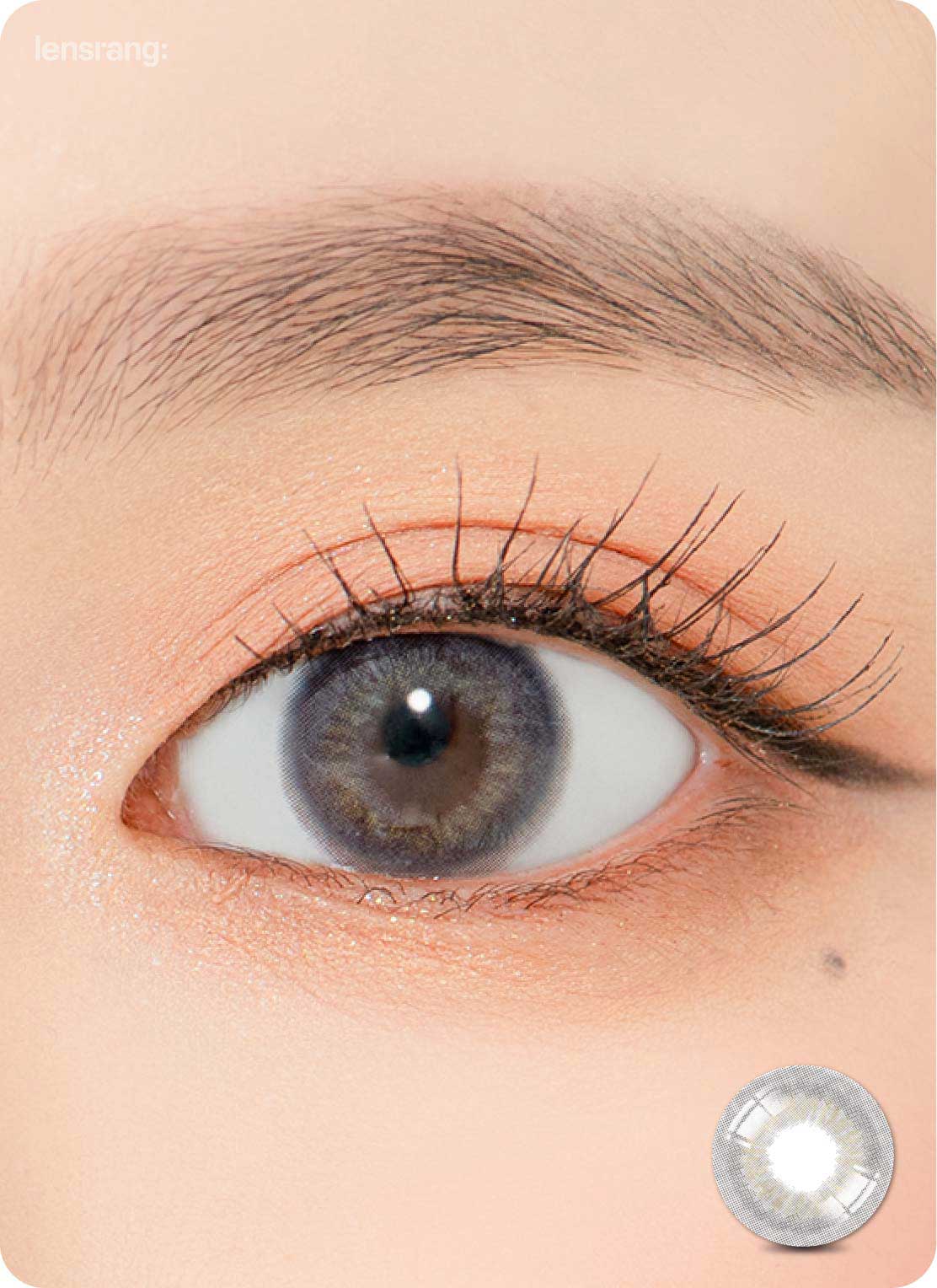 Close-up-Image-of-eye-Romantic-Grey-2pcs-Monthly-Colored-Contacts