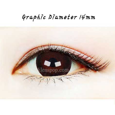 Close-up-Image-of-eye-Scl-Red-Black-2pcs-6-Months-Colored-Contacts