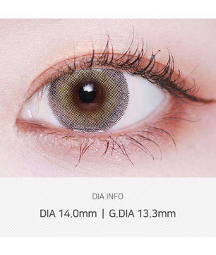 Close-up-Image-of-eye-Silhouette-1Day-Olive-Brown-10pcs-Daily-Colored-Contacts