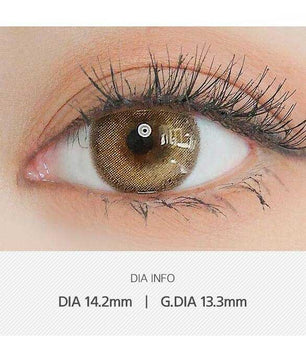 Close-up-Image-of-eye-Silhouette-Olive-Brown-2pcs-Monthly-Colored-Contacts